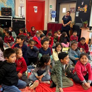 Niños de escuelas rurales vivieron jornadas de Kamishibai y Cuentacuentos